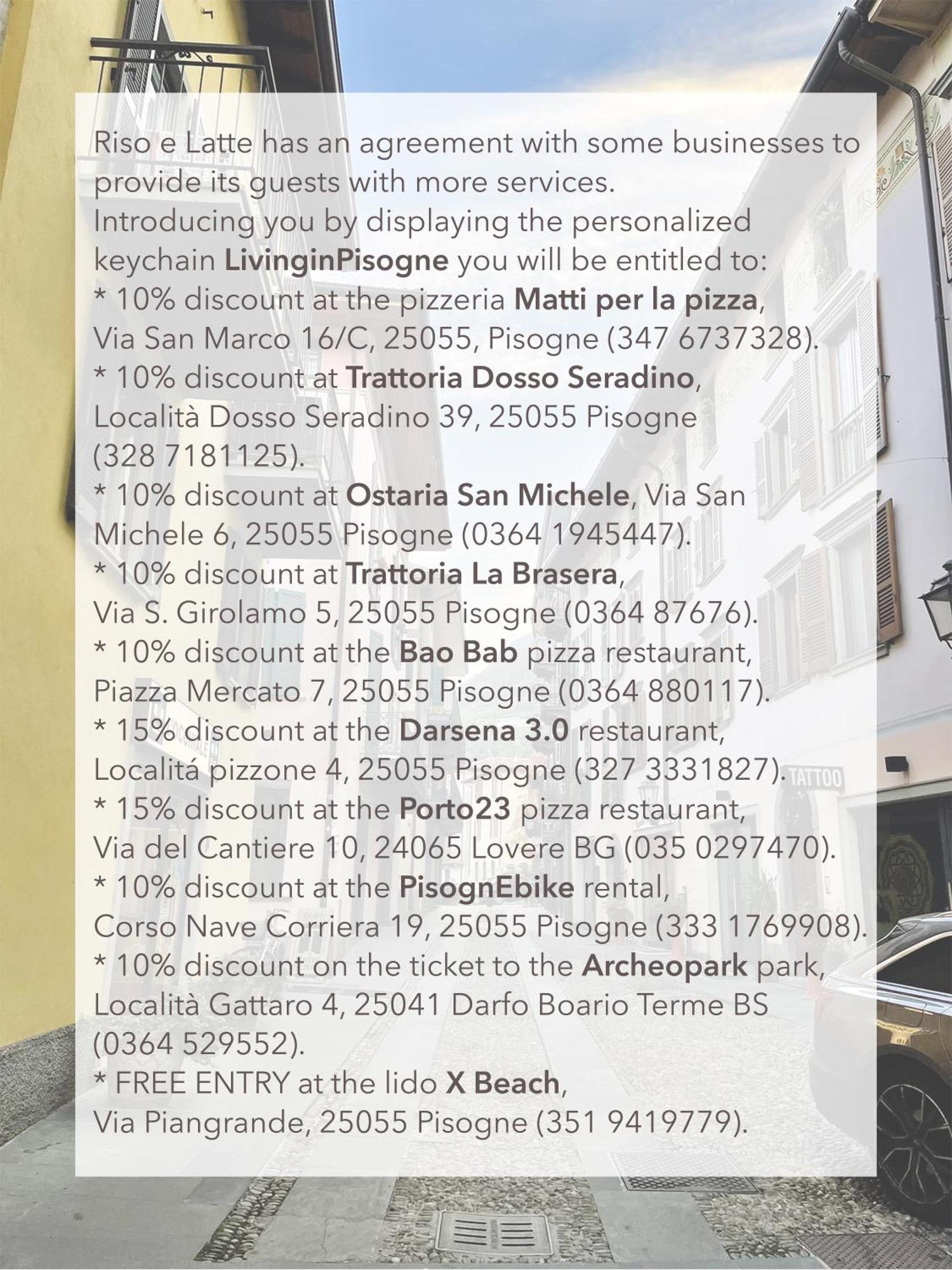 Riso E Latte Casa Vacanze Pisogne Exterior foto